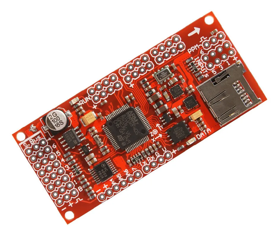 STM32F405 MS5611+ MAX21000+ LSM303 четыре оси