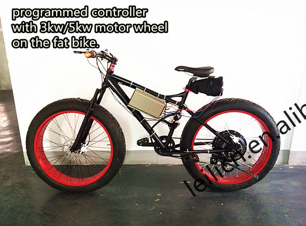 5kw motor on the bike