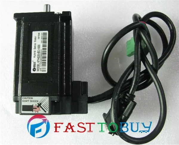 Новый 57hbm20-1000 Leadshine Гибридный Серводвигатель 1.8 градусов 2.0nm 5.8a один год гарантии