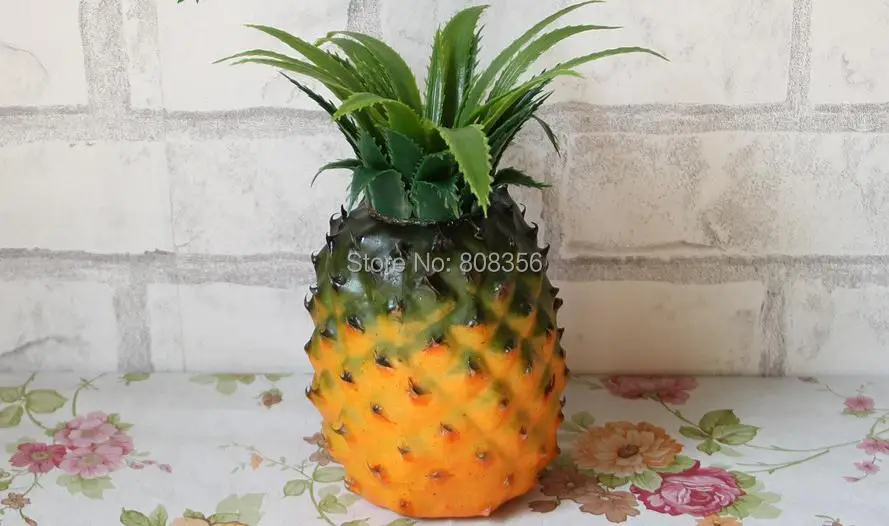 Домашние украшения для уюта. Искусственный ананас 2шт 19*12*11см