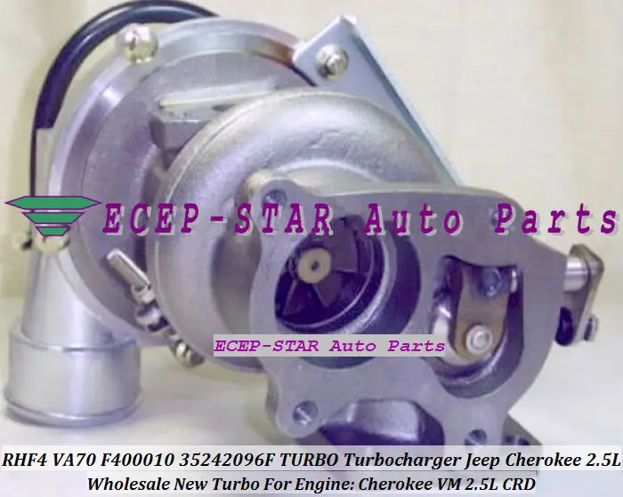 VA70 F400010 35242096F Turbo Turbine Turbocharger For Cherokee VM 2.5L CRD (1)