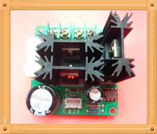 Pwm DC регулятор скорости двигателя/PLC модуль управления/0-5 V Скорость управления/5 V-90 V 15A модуль датчика