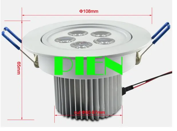 С регулируемой яркостью 3W 5W 7W СИД downlight потолочный свет lamparas de techo Алюминий для Домашние IP44 110V 220V CE& по ограничению на использование опасных материалов в производстве, DHL 10 шт