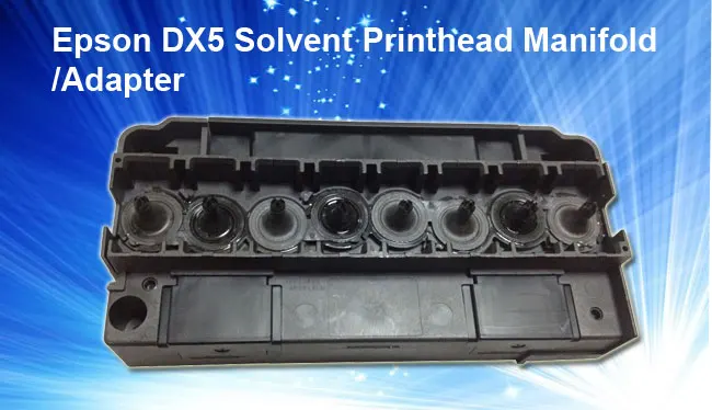 2 шт. Epson DX5 печатающая головка коллектор/адаптер