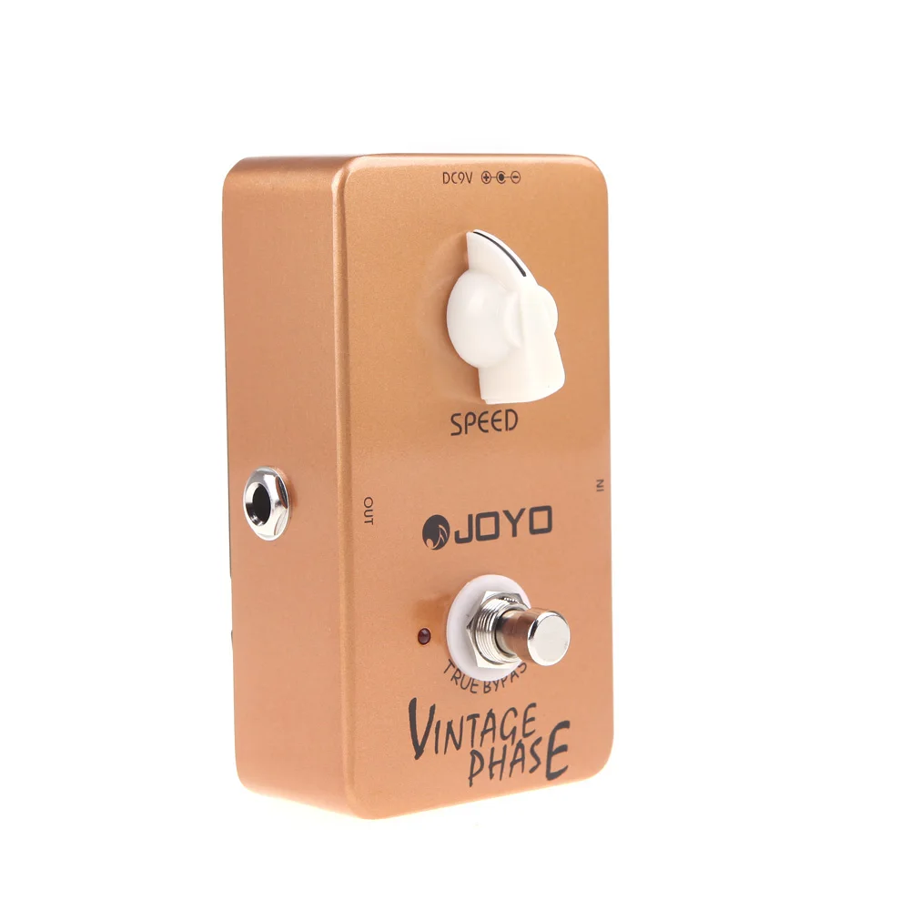 JOYO JF-06 педаль для гитарного эффекта, винтажная фазовая педаль для электрогитары, истинный обход гитарных деталей и аксессуаров