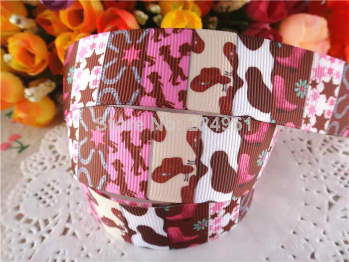 Новое поступление 1 ''(25 мм) diy геометрические напечатанные ленты с рисунком из мультфильма лента diy банты для волос 50 ярдов WQ14052421
