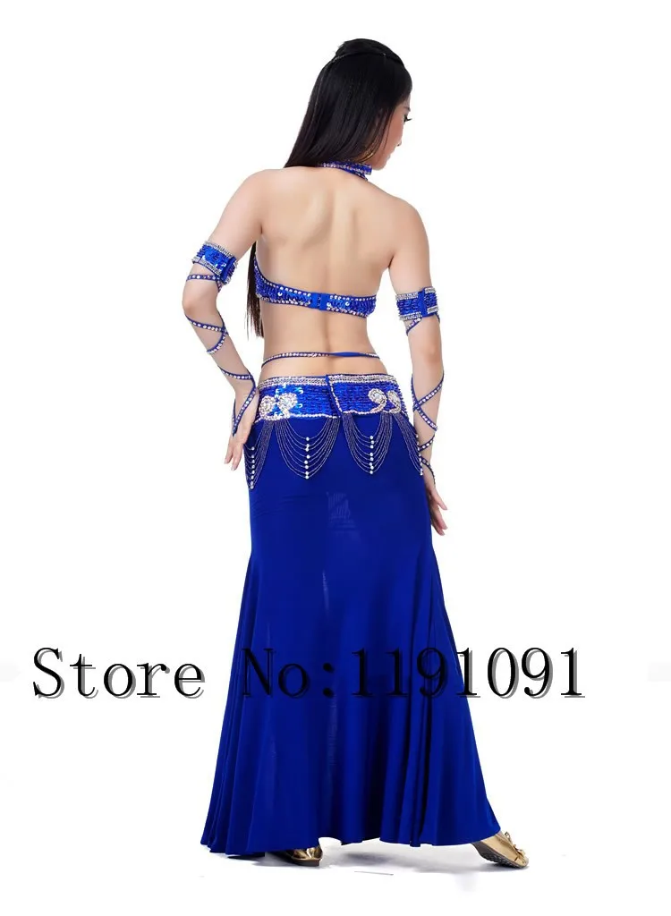 Одежда для индийского беллиданса, 3 компл. Размера S / M / L, 10 цветов 700#