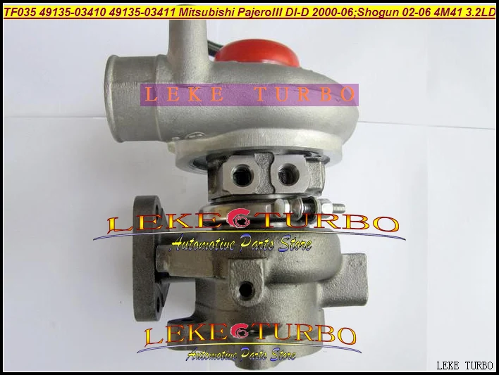 Turbo TF035 49135-03411 49135-03410 ME203949 турбонагнетатель для Mitsubishi Pajero III 2000-06 Shogun 02-06 3.2L DI-D 4M41 160HP