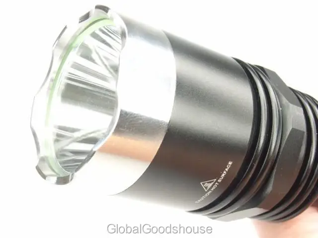 ; 20 компл./лот X8 Cree XML-T6 фонарик перезаряжаемый светодиодный фонарь дальнего радиуса действия съемки верховой езды огни+ 2x18650+ Зарядное устройство