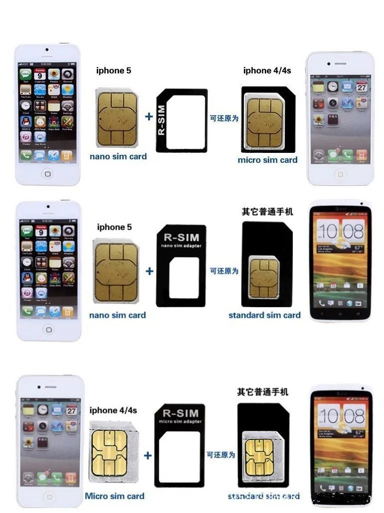 Noosy Nano Sim Card Adapter 4 In 1 Micro Sim Adapter With Eject Pin Key Retail Package For Iphone 5 5s 6 6s Samsung Pin Adapter Adapter Pinadapter Micro Sim Aliexpress