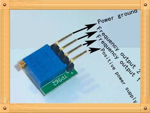 5 шт. TPS62 квадратный волновой выход модули/генератор/Регулируемая частота/импульсный генератор