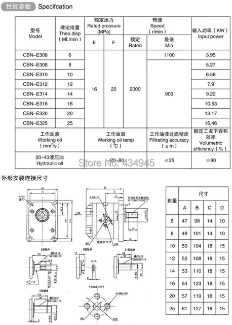 Hydraulische Getriebeölpumpe CBN E316 FPR CBN F316 FPR CBN E318 FPR CBN  F318 FPR Hochdruckpumpe Von Guten Herstellern Von 32,68 €