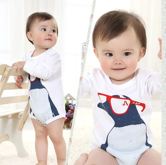 6 M ~ 24 M Новый 2019 бренд Качественный 100% хлопок Ropa Bebe для новорожденных для маленьких мальчиков Костюмы одежда комбинезон Creeper боди с длинным