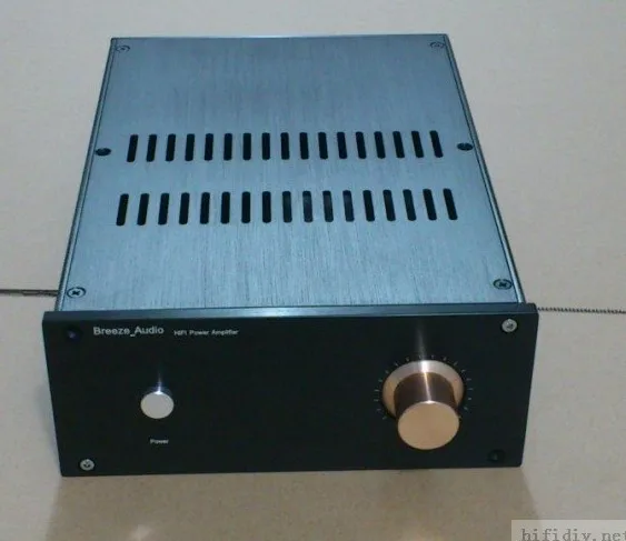 Jc299 Полный алюминиевый Мощность AMP шасси/AMP Корпус/усилитель случай/БП коробка DIY