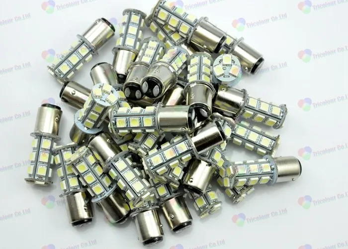 AutoEC 1156 1157 18 smd strobe flash светодиодные фары 12 V 1016 1034 1076 1130 заднего поворота лампы сигнального освещения лампы 100X# LF25