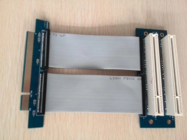 2017 Совместимость с Intel платы pci 1X к 2X Riser Card