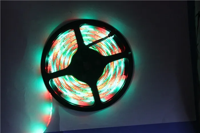 DC12V 5 метров 300*3528 SMD Водонепроницаемый светодио дный RGB полосы света + пульта дистанционного управления