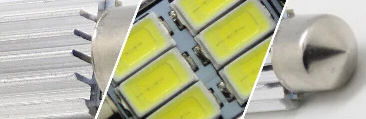 Осуществляем доставку компаниями HK Post 100 X Гирлянда C5W Canbus без ошибки потолочный плафон 9 SMD 5630 Светодиодный 36 мм/39 мм/41 мм/42 мм, лампа для чтения белый AC/DC 12 V