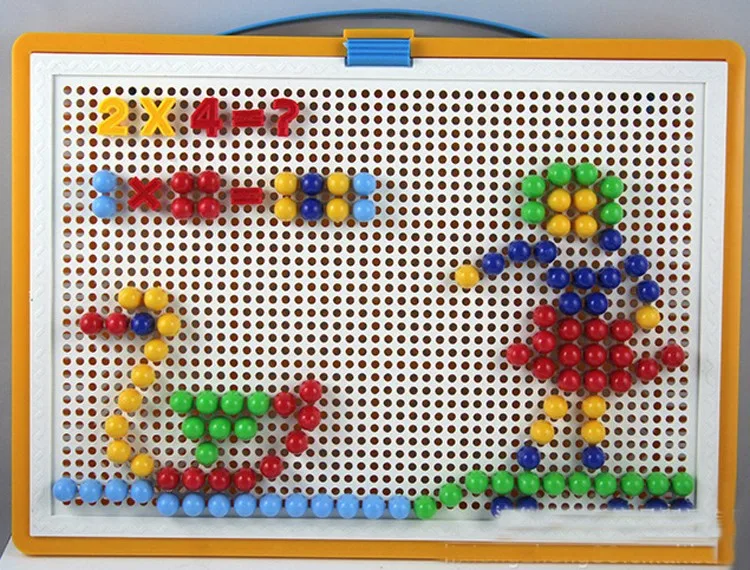 DIY Модель Строительный пазл детские игрушки образовательные игрушки учеба машина 3D головоломка Танграм игрушки brinquedos гриб ногтей