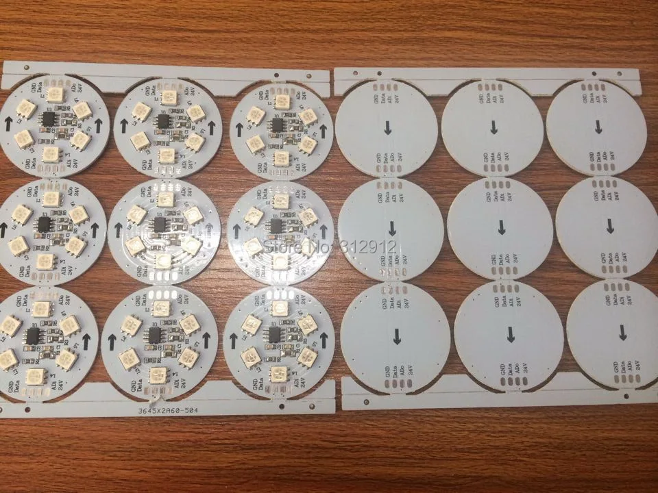 WS2821A DC24V аксессуары; 6 шт. 5050 SMD RGB LED; 1.44 Вт; параллельно-один провод-три channels-256gray уровня-постоянный ток Светодиодный драйвер ic