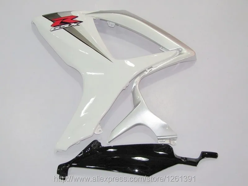 Инъекции серебро полный обтекатель для SUZUKI GSXR600 750 GSXR600 GSXR750 GSX-R600 750 K6 06 07 2006 2007 средства ухода за кожей комплект