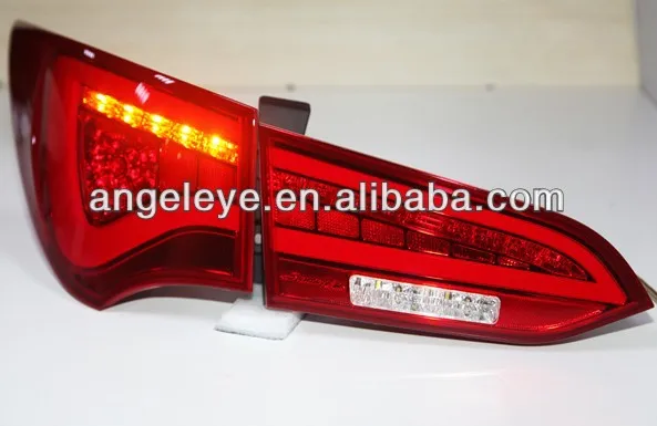 2013- год для HYUNDAI Santa Fe IX45 светодиодный задний фонарь лампы супер люкс WH