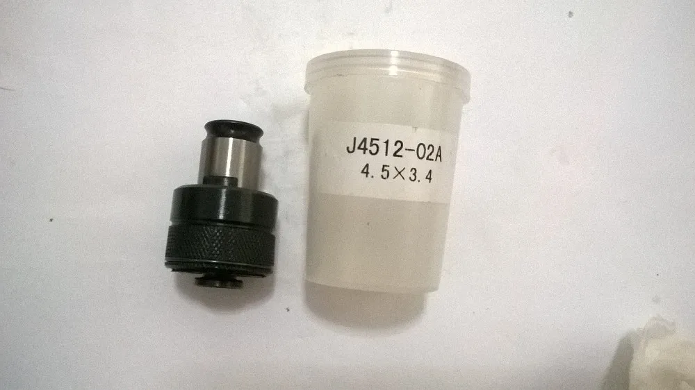 J45 нарезание резьбы цанговый Dxa = 4,5x3,4 с устройство защиты от перегрузки