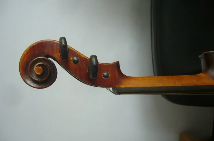 4/4 Полный размеры Guarneri 1743 Античная Старый скрипки, ebony tailpiece, клена chinrest