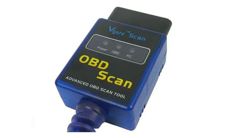 DHL 10 шт./лот Новинка Мини ELM 327 USB Vgate сканирования OBD2/OBDII диагностический инструмент для диагностики ELM327 V1.5 сканер штрих-кода сканер Интерфейс