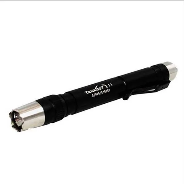 TANK007 E11 CREE XP-E R3 120LM 3-режимный светодиодный защитить фонарик мощный фонарь, светильник(2x10440/2 х ААА