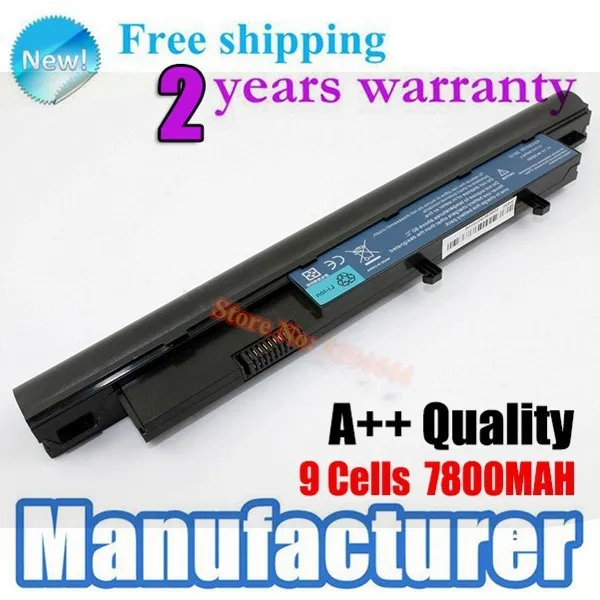 Батарея для Acer as09d70 Aspire 3810 т 4810 т 5810 т as09d31 934t4070h as09d41 5810 т 4810t-8720 as3410-s22x 7800 мАч 9 ячеек