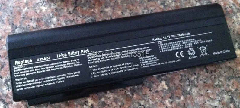 7800 мАч аккумулятор для ноутбука ASUS M50 серии M50Q M50S M50SA M50SR M50SV M50V M50VC M50VM M50VN M60 M60J M60JV M60V N43 N43J