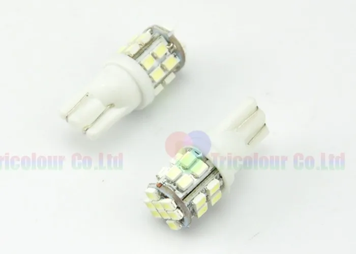 AutoEC W5W 24 светодиодный SMD1206 автомобиля T10 168 194 клиновидные боковые светодиодный свет лампы 300 шт.; ; детское нижнее белье# LB83