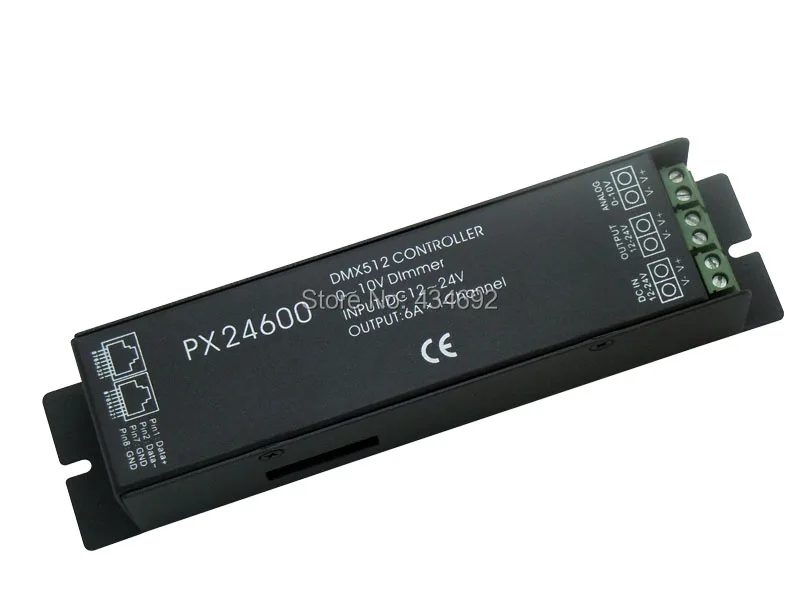 PX24600 DMX512/1990 цифрового сигнала декодер и драйвер для LED лампа