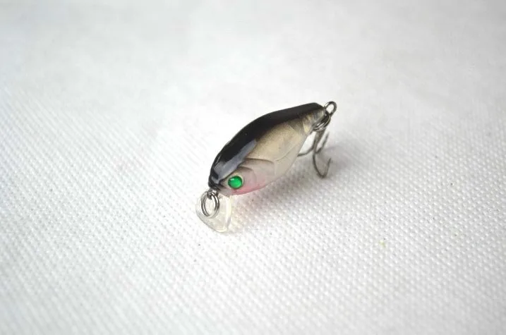 Pesca 5pcslot  2.5g 3cm topwater 0.1-0.5m depth artificials for japan mini Fishing hooks eyes Crankbait Cranks lures Baits bite (5)