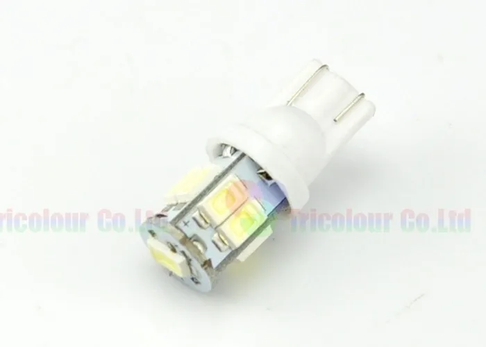 AutoEC T10 W5W 9smd 5630 5730 Led Автомобильная дверь Подсветка лампа белый 12 v 100 шт.; ; детское нижнее белье# LB72