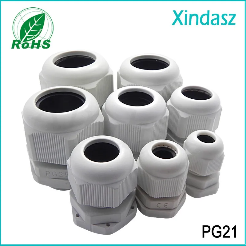 plástico cabo glândulas para 6-10mm