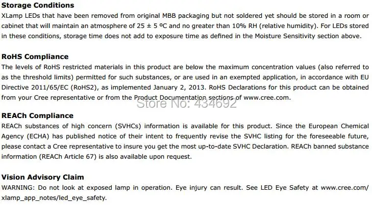 10-Xlamp XR-E Notes