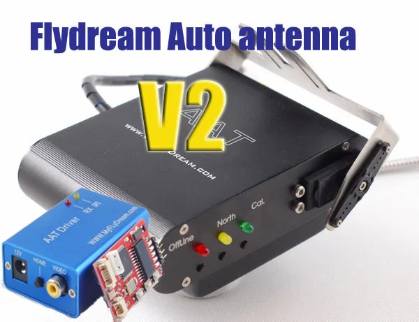 MyFlyDream v3.0 версия MFD 12CH автоматический антенный трекер(AAT) FPV система