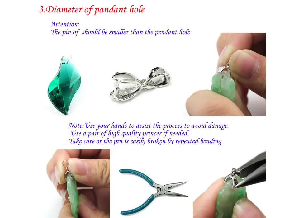 pendant pinch bails process 02