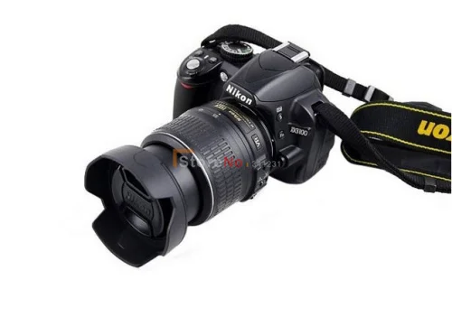 2 шт. HB45II HB-45 52 мм объектив HOOD18-55 мм объектив для nikon D5100 D5200 D3100 D300