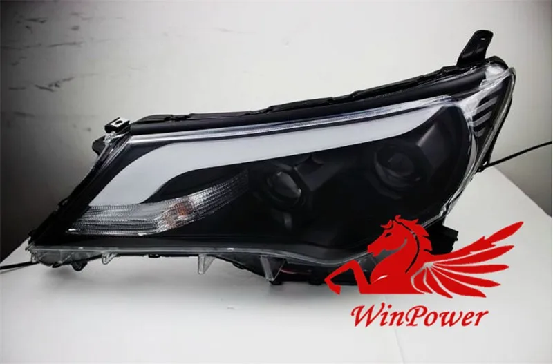 2013 2014 Toyota Rav4 Headlight With Led Drl And Bi Xenon Projector Fist Class And Hot Sale Rav4 Headlight Headlight Protectionheadlight Washer Aliexpress