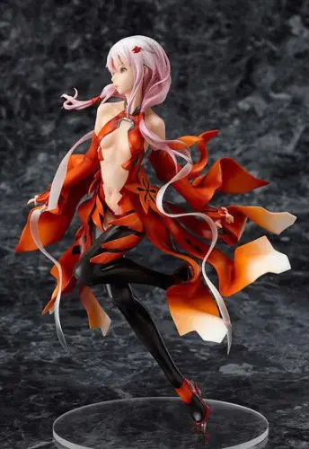 17 см аниме Guilty Crown INORI YUZURIHA сексуальная девушка 1/8 окрашенная ПВХ модель игрушки ПВХ фигурка Коллекционная кукла абсолютно новая lelakaya