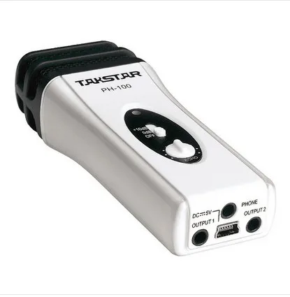 2104 TAKSTAR Последние рекомендуемые PH-100 рынка смартфонов, совместимые с IOS Android систем телефонов отдельный микрофон белый