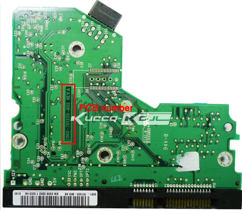 Материнская плата для HDD PCB 2060-701335-005 REV A для ремонта жесткого диска WD 3,5 SATA восстановление данных