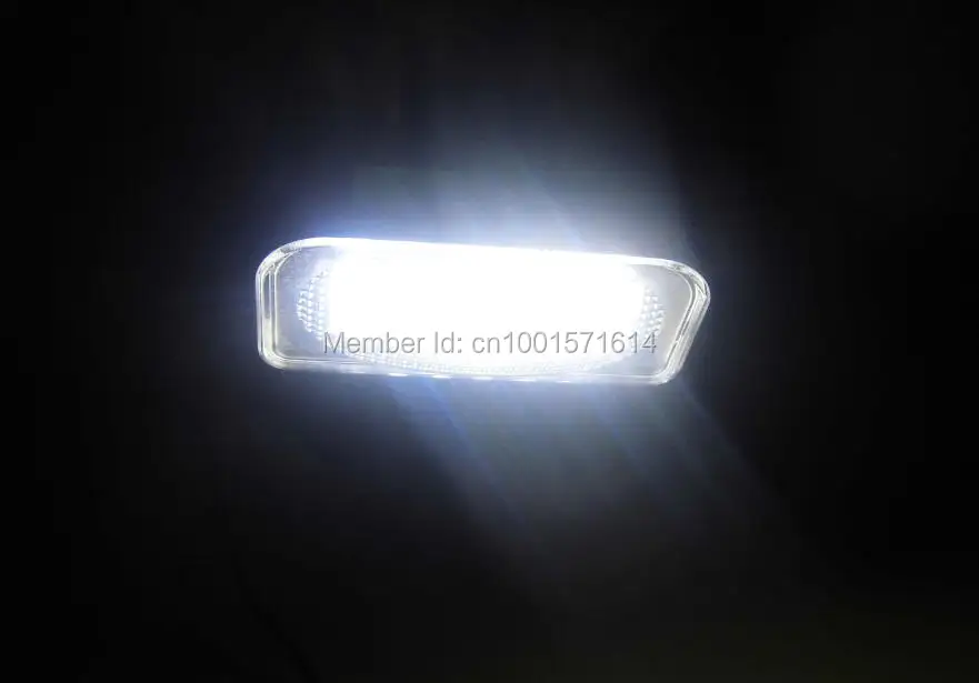 Bulit-в Canbus модуль 2 шт. Нет Ошибка LED номерной знак свет для Benz C-Class W203 4D седан 01-07 CLK320 класса W209 03-08
