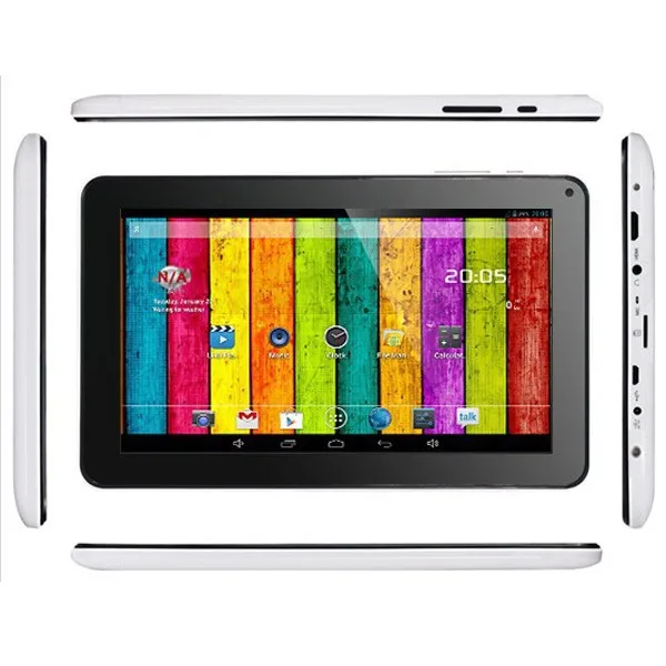 Boda " дюймовый Android 4,4 планшетный ПК A33 4 ядра Bluetooth 8 GB Двойная камера w/& планшетный ПК, как белая клавиатура подарок