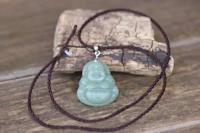 Xinjiang hetian jade медальон Будда Кулон Смеющийся Будда кулон Maitreya женские качественные товары