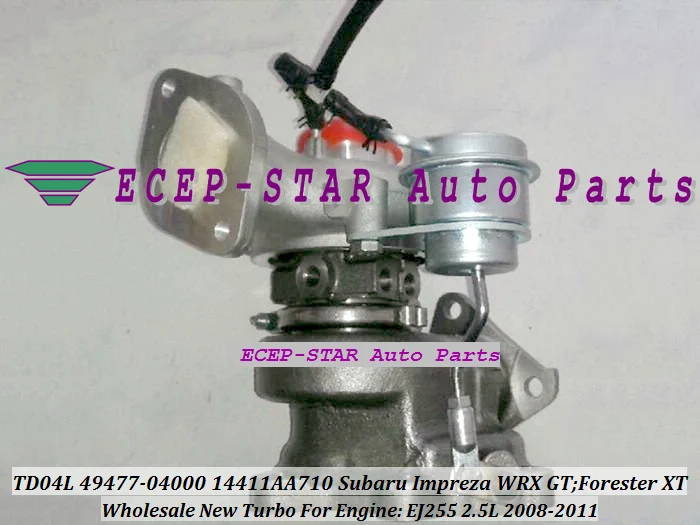 TD04L 49477-04000 14411AA710 Turbocharger For SUBARU Impreza WRX GT Forester XT Legacy Outback 2008-11 EJ255 2.5L (1)