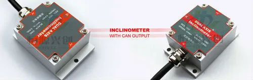 SCA116T быстрый отклик одноосевой CAN шина Тип Инклинометр одна ось датчик наклона с CAN2.0 выход, максимальный диапазон+/-180deg